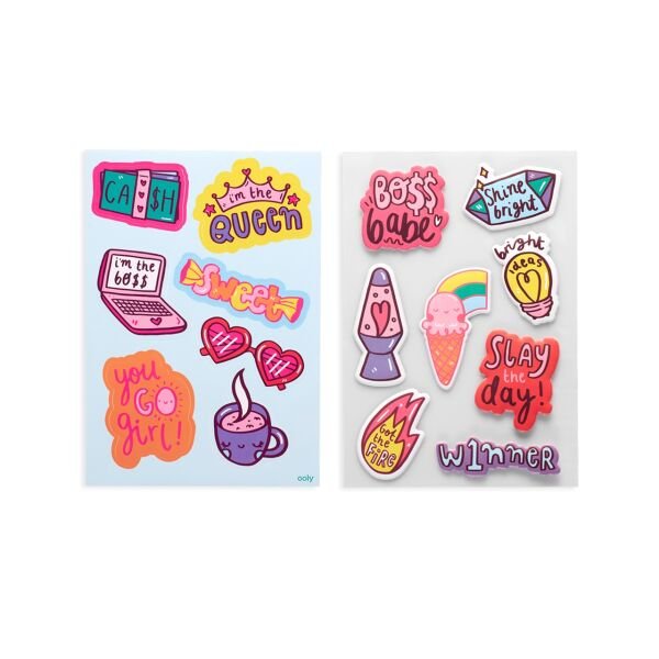 Ooly Sticker Stash Çıkartma Seti - GirlBoss