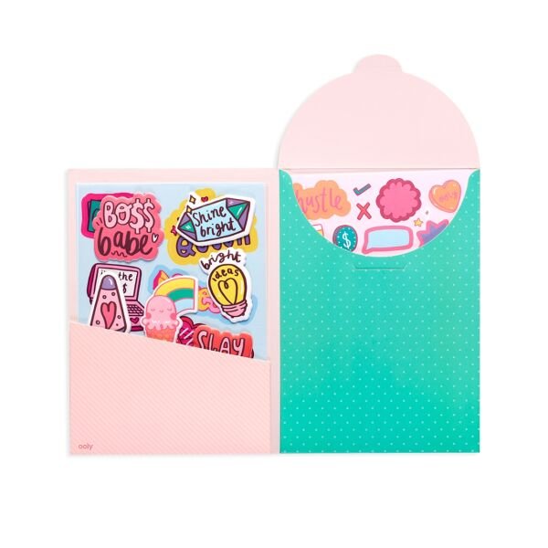 Ooly Sticker Stash Çıkartma Seti - GirlBoss