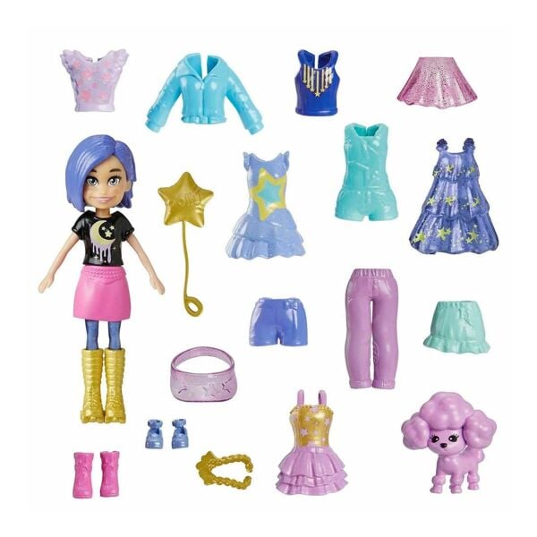 Polly Pocket Farklı Kombin Eğlencesi Oyun Seti
