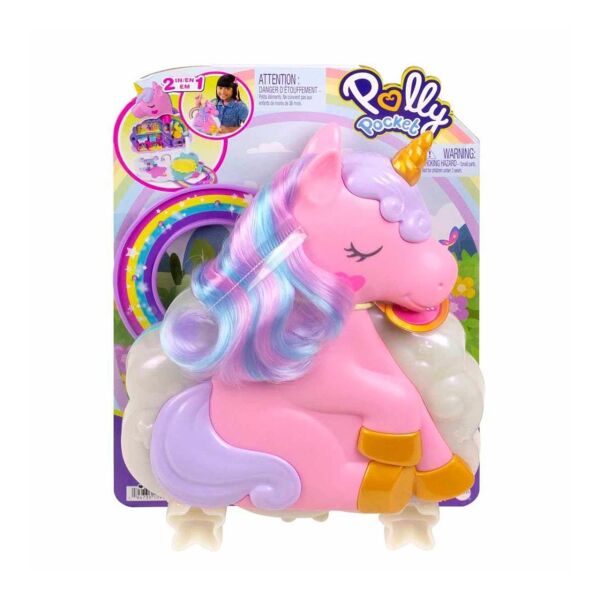 Polly Pocket Tek Boynuzlu Atın Gökkuşağı Salonu