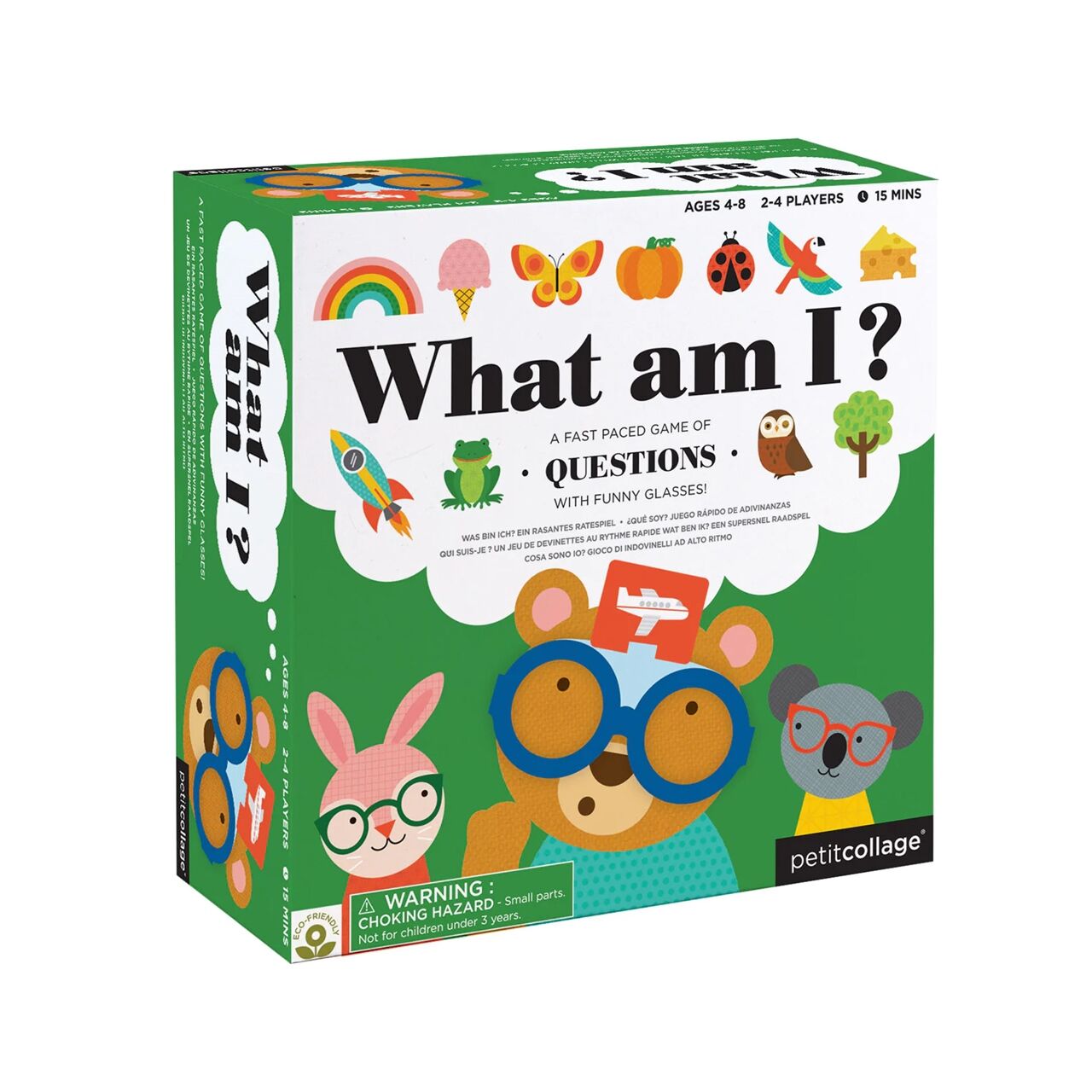 Petit Collage Kimim Ben Kutu Oyunu -What Am I?