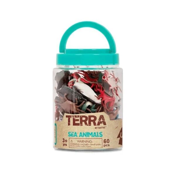 Terra 60 Parça Tüp İçinde Küçük Oyun Seti - Deniz