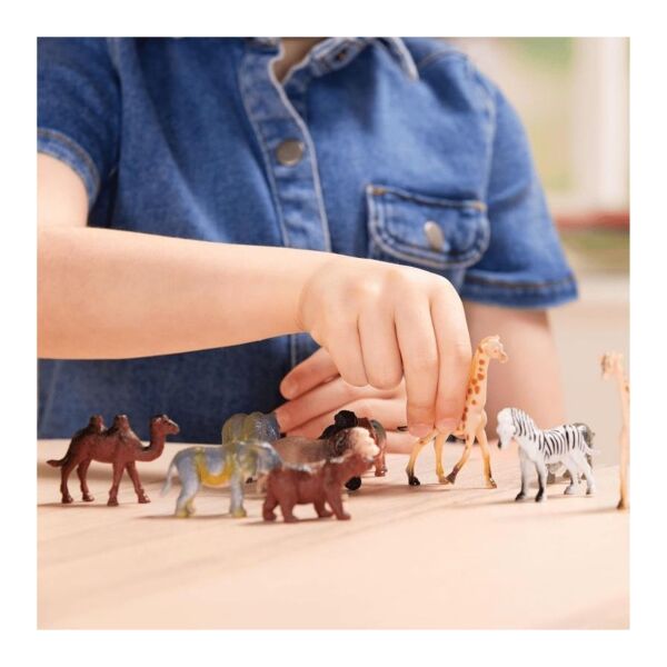 Terra 60 Parça Tüp İçinde Küçük Oyun Seti - Safari