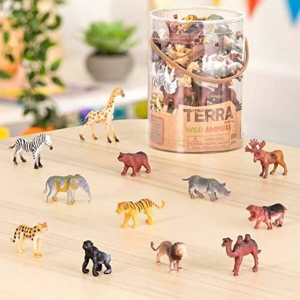 Terra Küçük Oyun Seti Safari 60 Parça