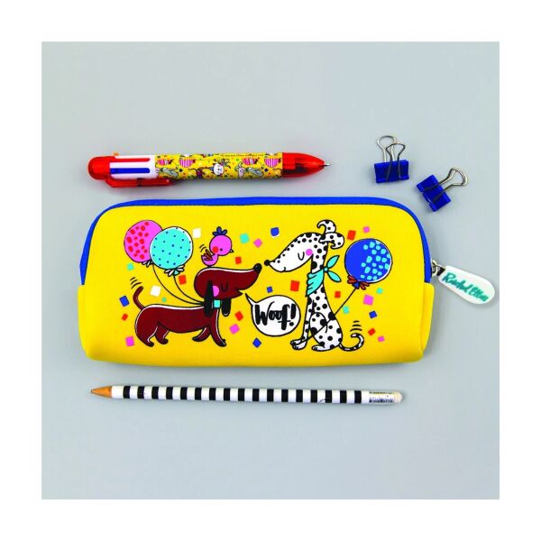 Rachel Ellen Renkli Kalem Kutusu - Dogs and Cats