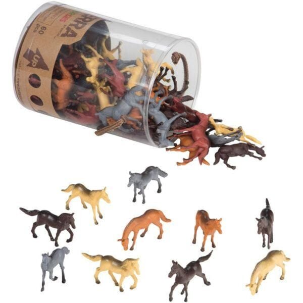 Terra Küçük Oyun Seti Atlar 60 Parça
