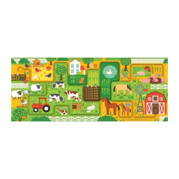 Takip Et Bul Yapboz - At the Farm Follow