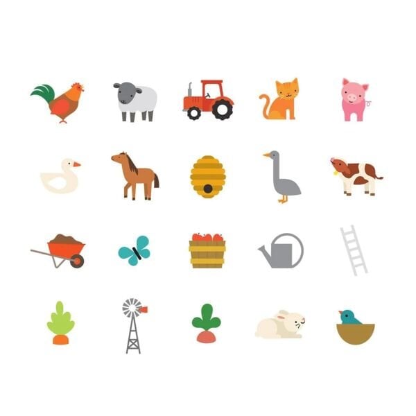 Takip Et Bul Yapboz - At the Farm Follow