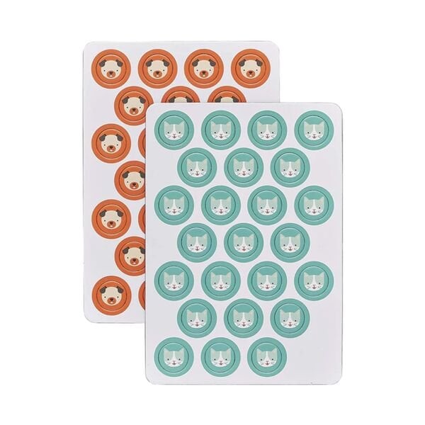 Mıknatıslı Seyahat Oyunu -4 in a Row Cats&d Dogs