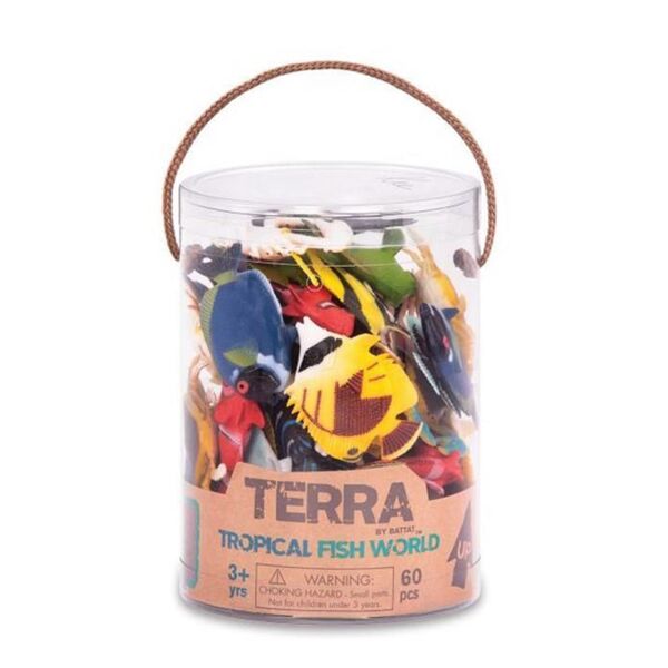 Terra Küçük Oyun Seti Tropikal Balıklar 60 Parça