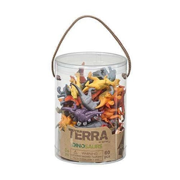 Terra 60 Parça Küçük Oyun Seti - Dinozorlar