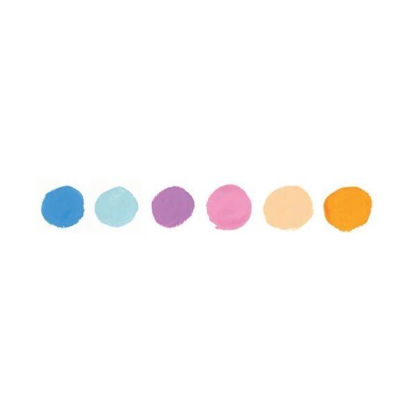 Djeco 6 Finger Paint s Tubes - Sweet