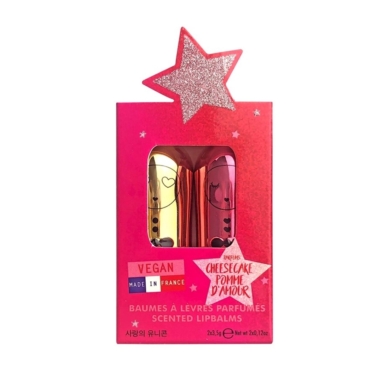 Inuwet - Coffret Duo Metal Lip Balm Hediye Seti