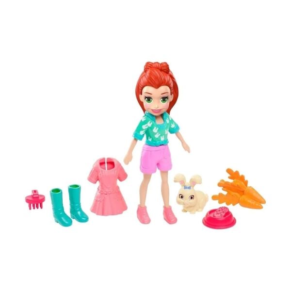 Polly Pocket ve Hayvan Dostu Oyun Seti