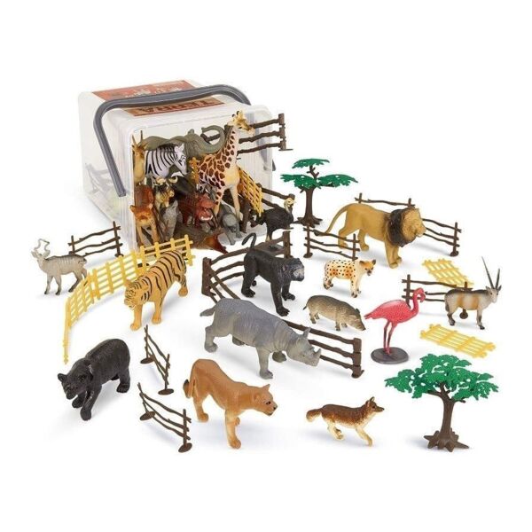 Terra Büyük Oyun Seti Safari Dünyası 60 Parça