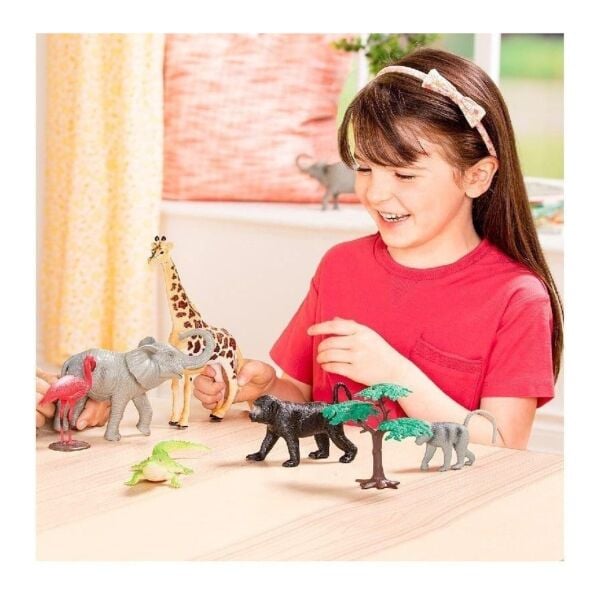 Terra Büyük Oyun Seti Safari Dünyası 60 Parça