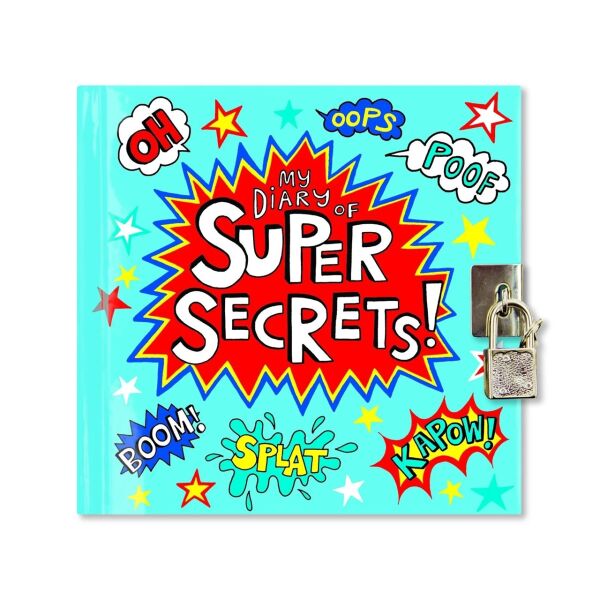 Rachel Ellen Kilitli Günlük - Super Hero