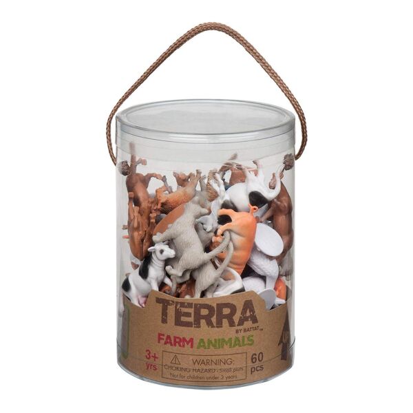 Terra Küçük Oyun Seti Çiftlik 60 Parça