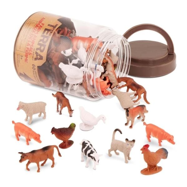 Terra Küçük Oyun Seti Çiftlik 60 Parça