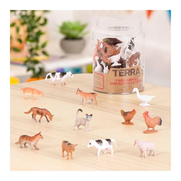 Terra Küçük Oyun Seti Çiftlik 60 Parça