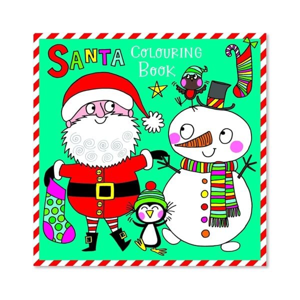 Rachel Ellen Boyama Kitabı - Santa and Snowman