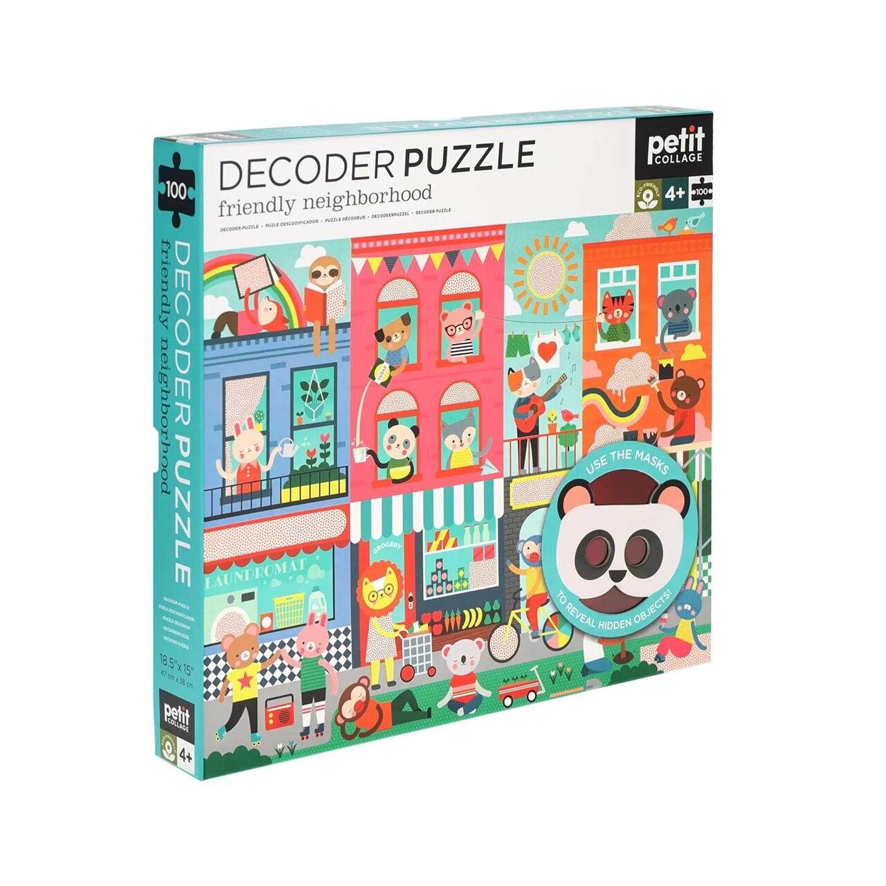 100 Parça Ara Bul Yapboz- Friendly Neighborhood