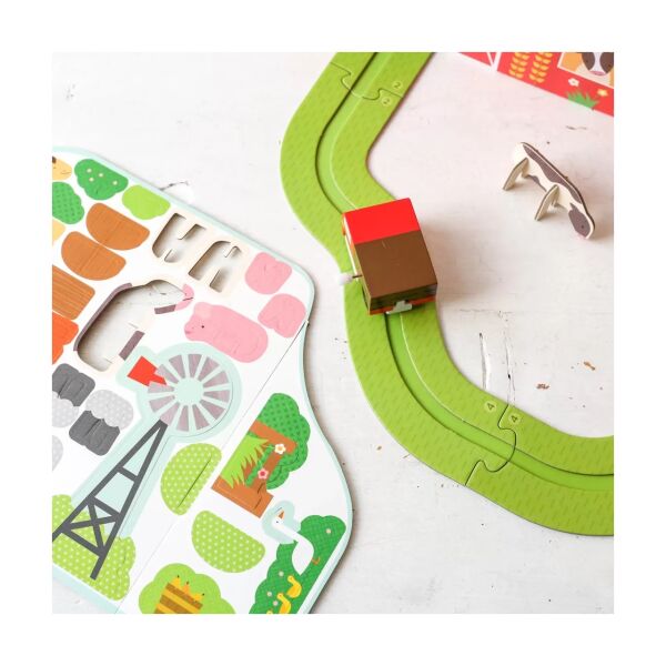 Petit Collage Açılabilir Oyun Seti - Çiftlik