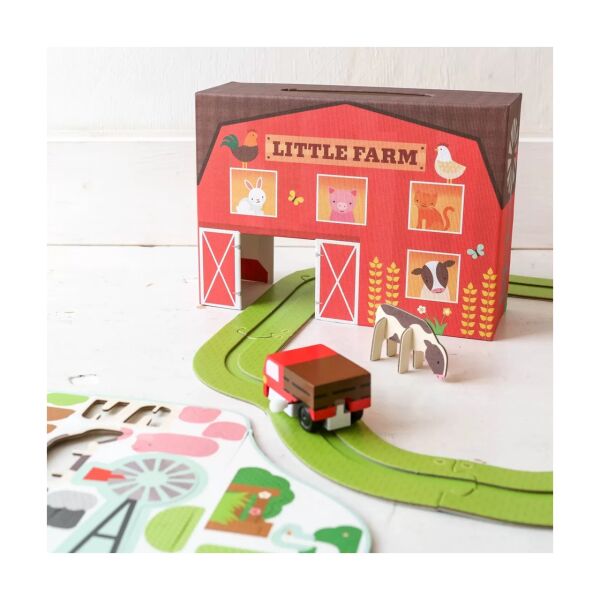 Petit Collage Açılabilir Oyun Seti - Çiftlik