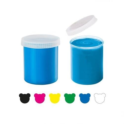 Carioca Bebek Yıkanabilir Parmak Boyası 6 x 80 Gr