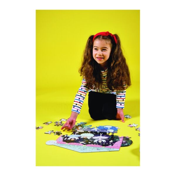 Floss Rock 80 Parça Dans Sahnesi Şekilli Puzzle