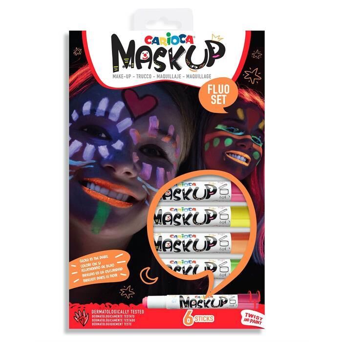Mask Up Yüz Boyası -Neon 6 Renk