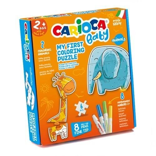 Carioca Boyanabilir Bebek Yapboz - Hayvanlar