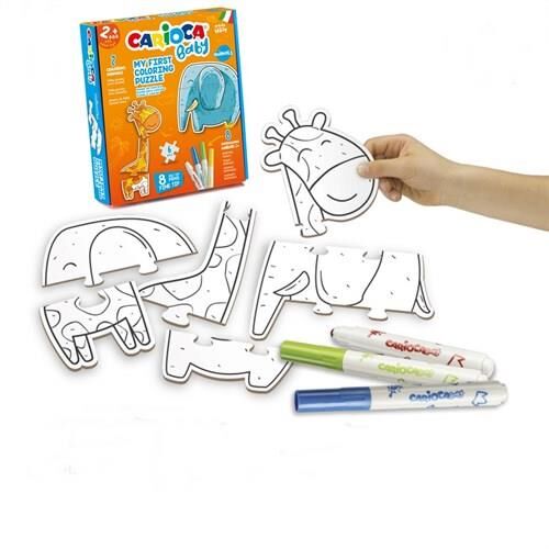 Carioca Boyanabilir Bebek Yapboz - Hayvanlar