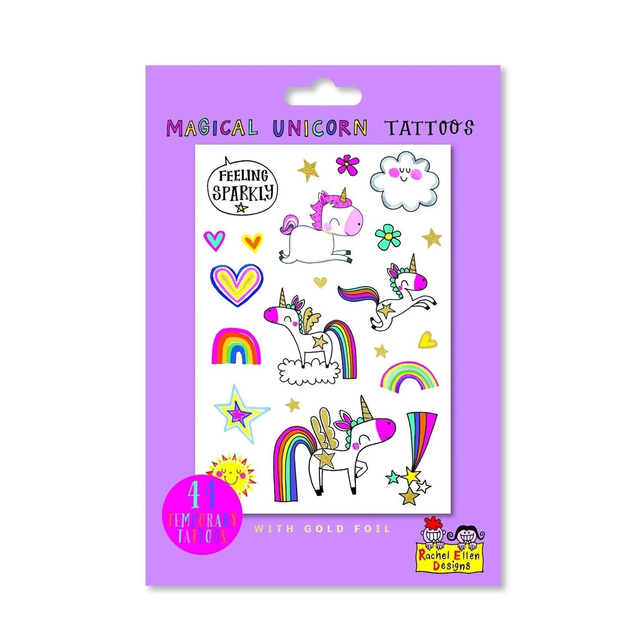 Rachel Ellen Geçici Dövme - Magical Unicorn