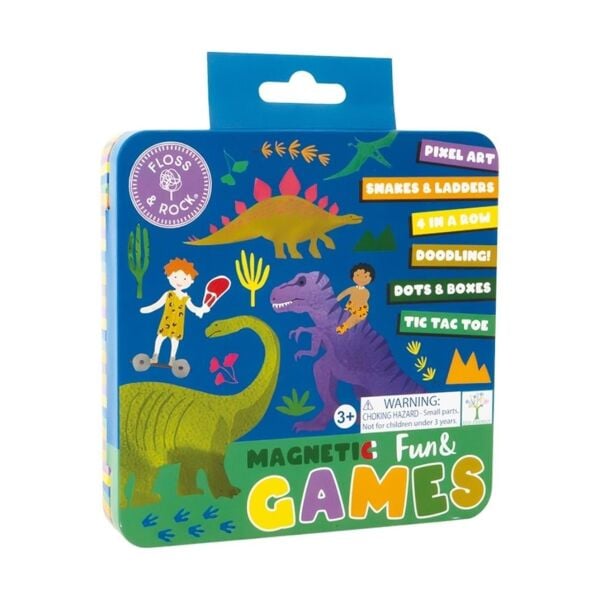 Floss & Rock Mıknatıslı Kutu Oyunları / Dino