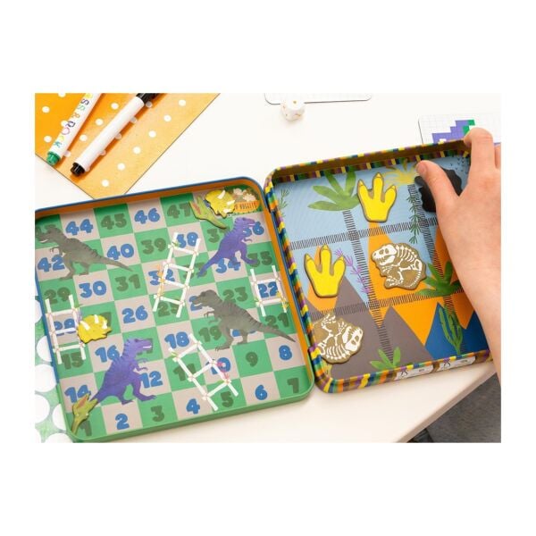 Floss & Rock Mıknatıslı Kutu Oyunları / Dino