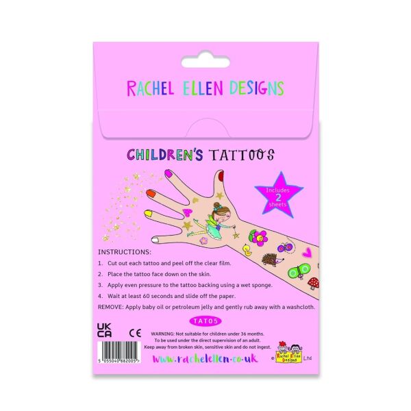 Rachel Ellen Geçici Dövme - Fairy Friends