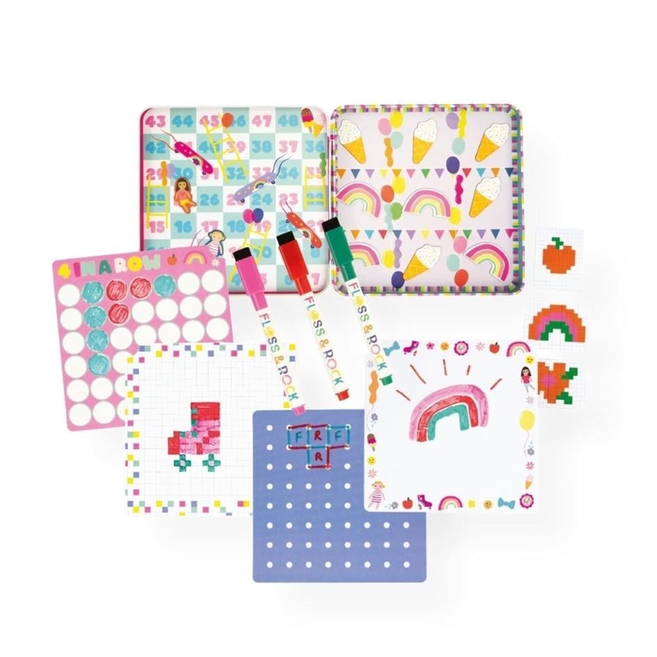 Floss & Rock Mıknatıslı Kutu Oyunları / Best Frien