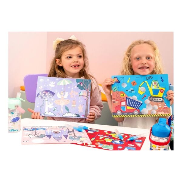 Renk Değiştiren Sulu Boyalı Oyun Mat / Rainbow Fai