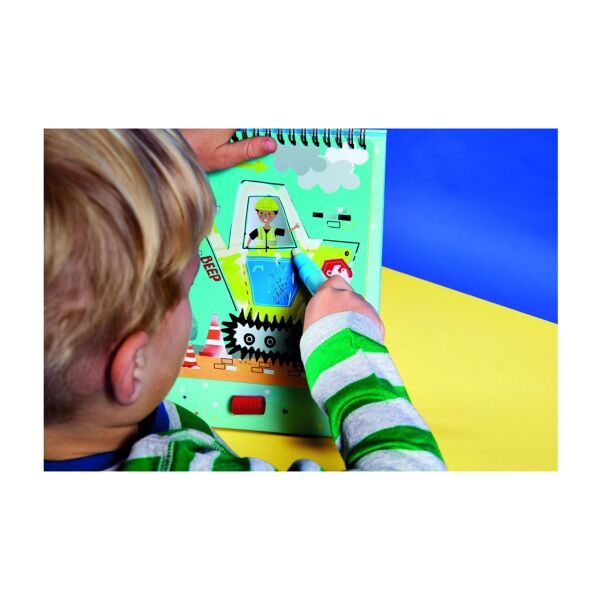 Floss Rock Water Magic Boyama Kitabı- Construction