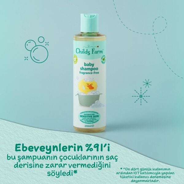 Parfüm İçermeyen Bebek Şampuan 250 ml
