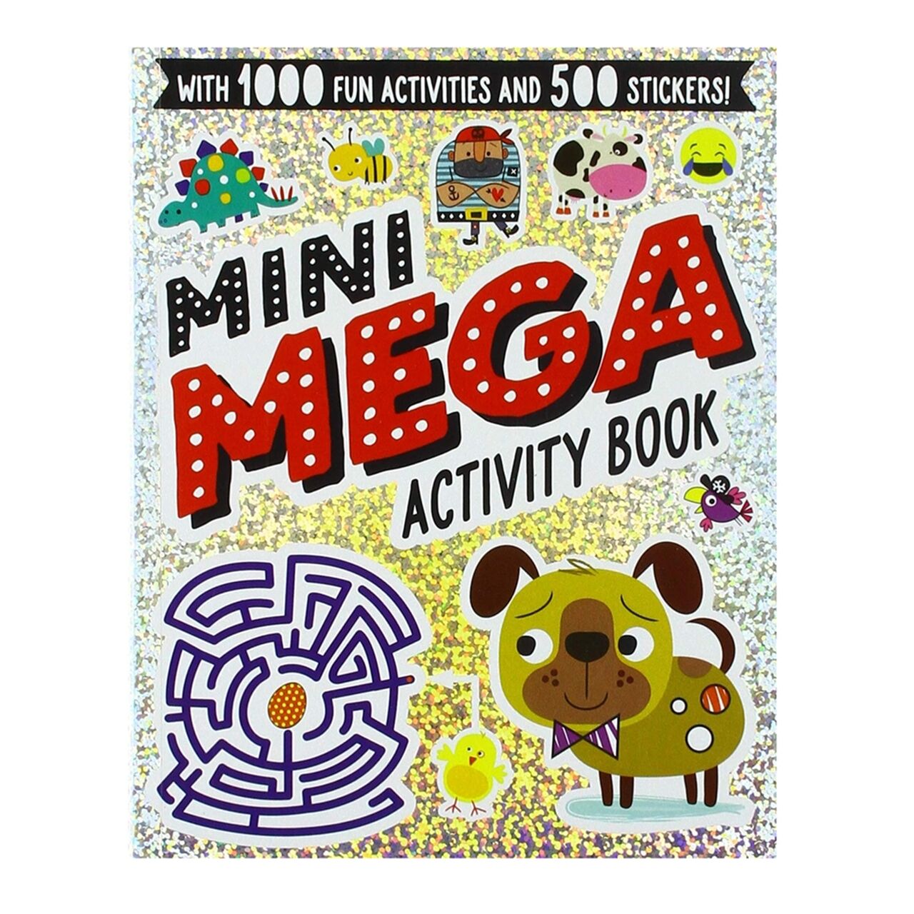 Mini Mega Activity Book - Silver