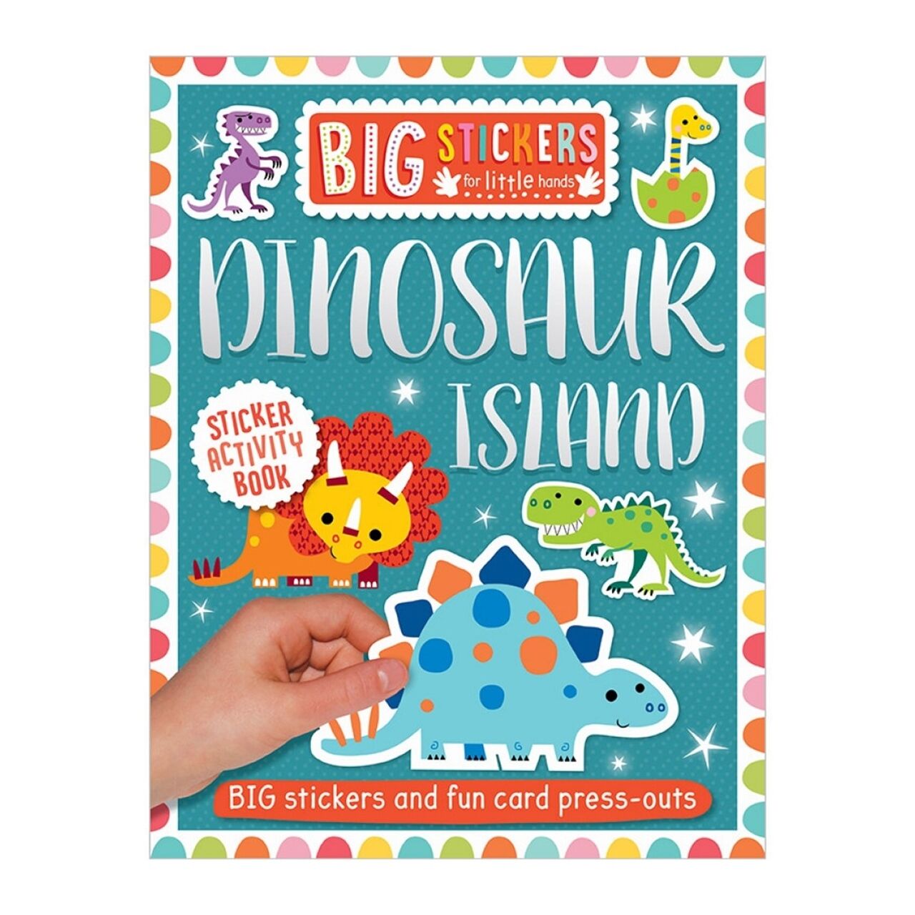 Big Stickers For Little Hands - Dinosaur Island