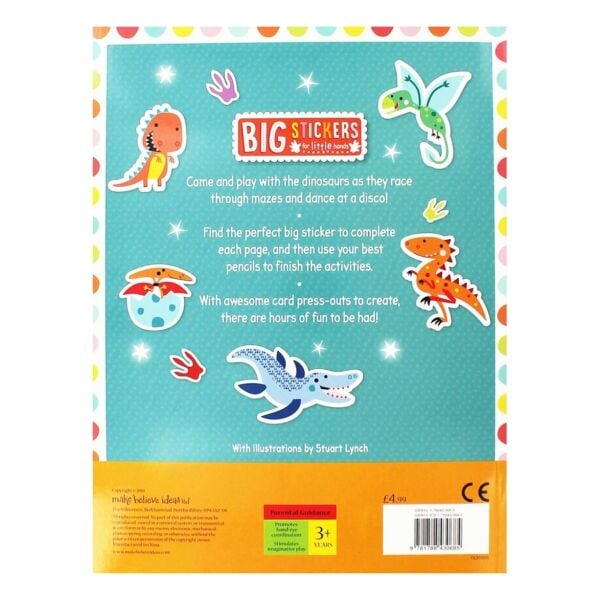 Big Stickers For Little Hands - Dinosaur Island