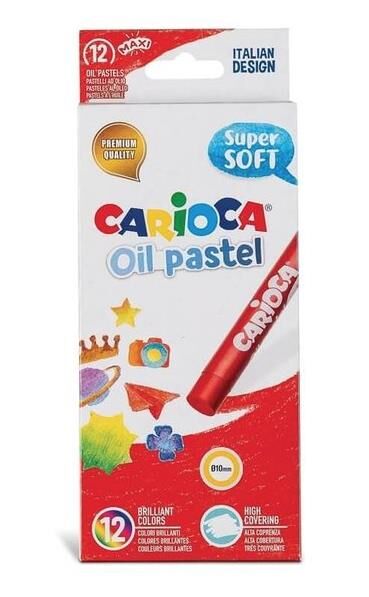 Carioca Yağlı Pastel Kalemi 12li
