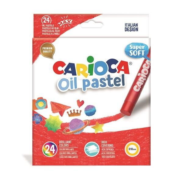 Carioca Yağlı Pastel Kalemi 24lü