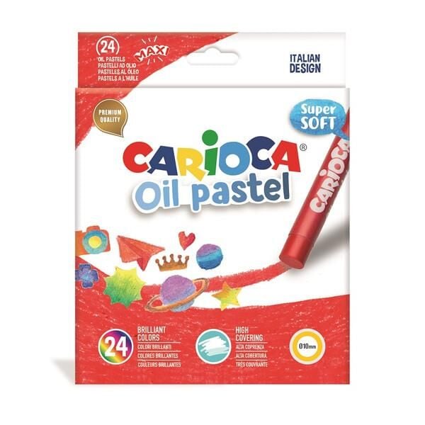 Carioca Yağlı Pastel Kalemi 24lü