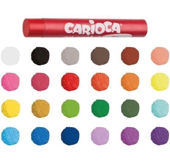 Carioca Yağlı Pastel Kalemi 24lü