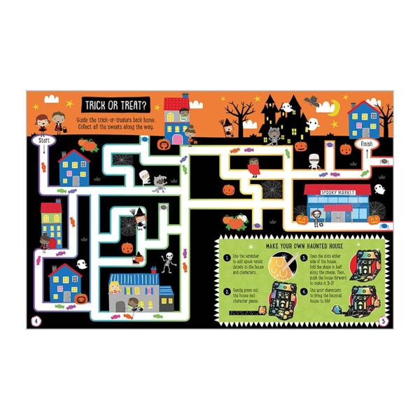 Scratch and Sparkle - Halloween Activity Book