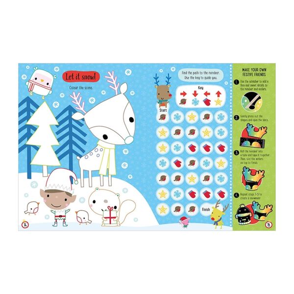 Scratch and Sparkle - Christmas Activity Book